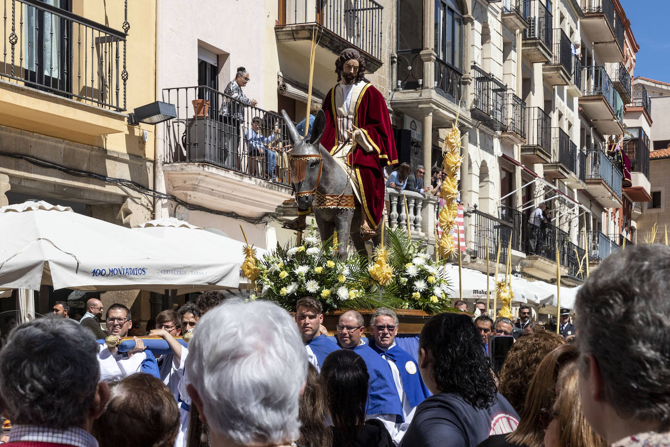 La Borriquita de Plasencia, en imágenes