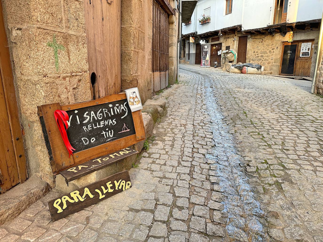 Cartel de una venta en San Martín