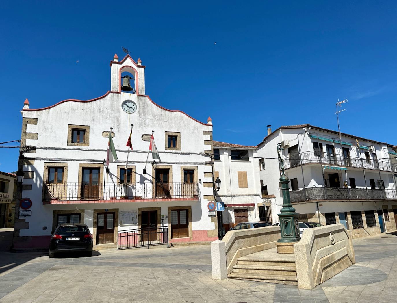 Plaza del Ayuntamiento de Valverde del Fresno