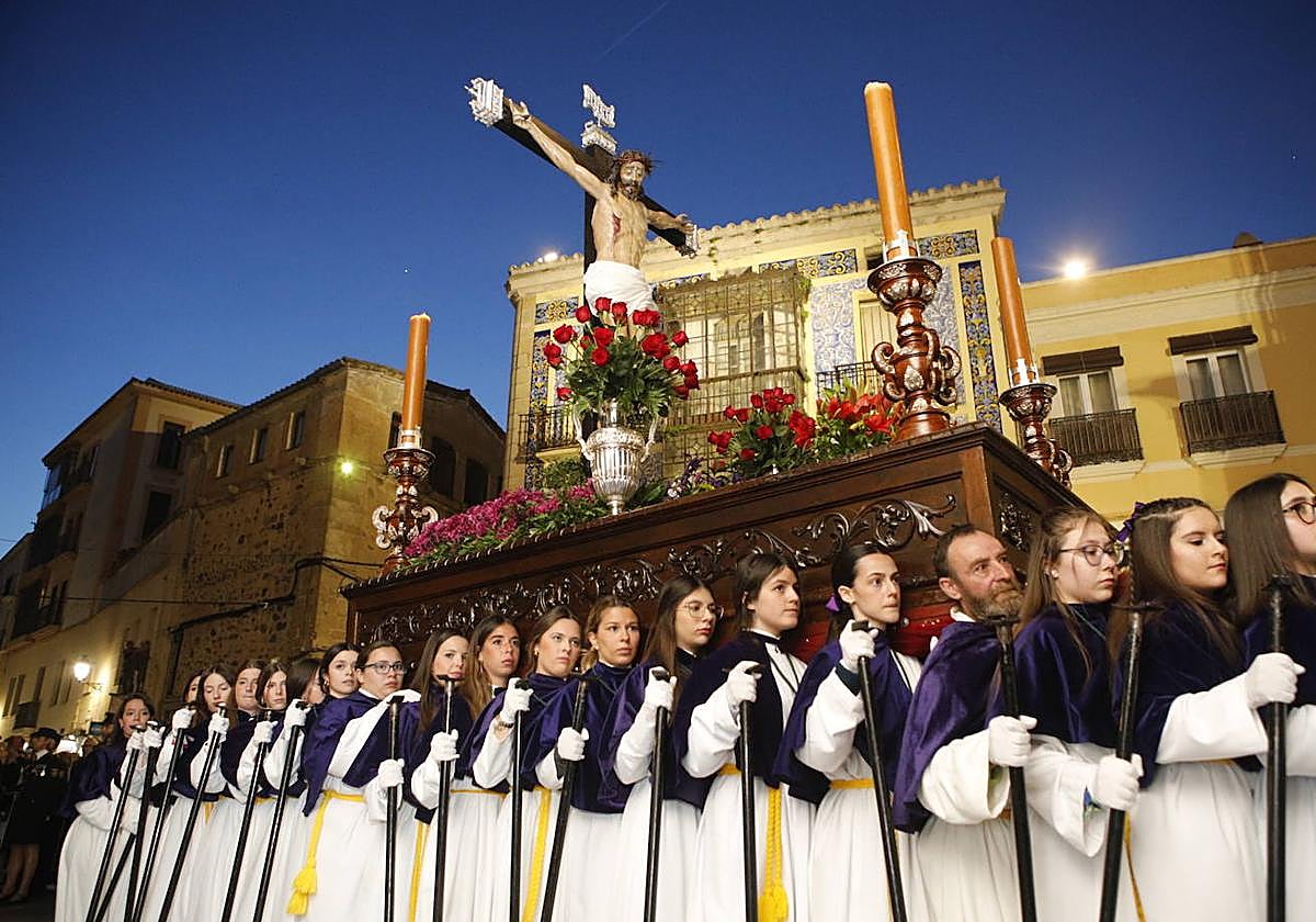Imágenes del Miércoles Santo cacereño