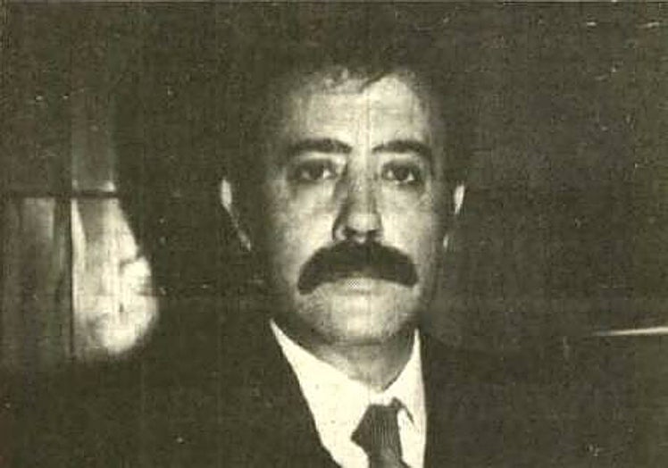 Francisco Turégano cuando tomó posesión del puesto de comisario de la provincia de Cáceres.