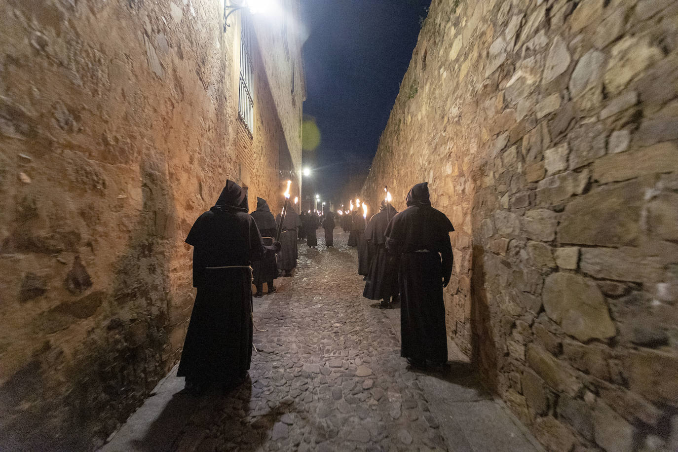 Procesión del Cristo Negro, en imágenes