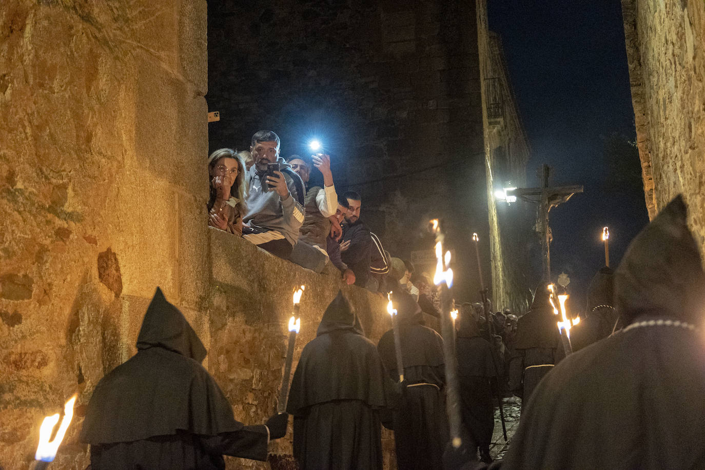 Procesión del Cristo Negro, en imágenes