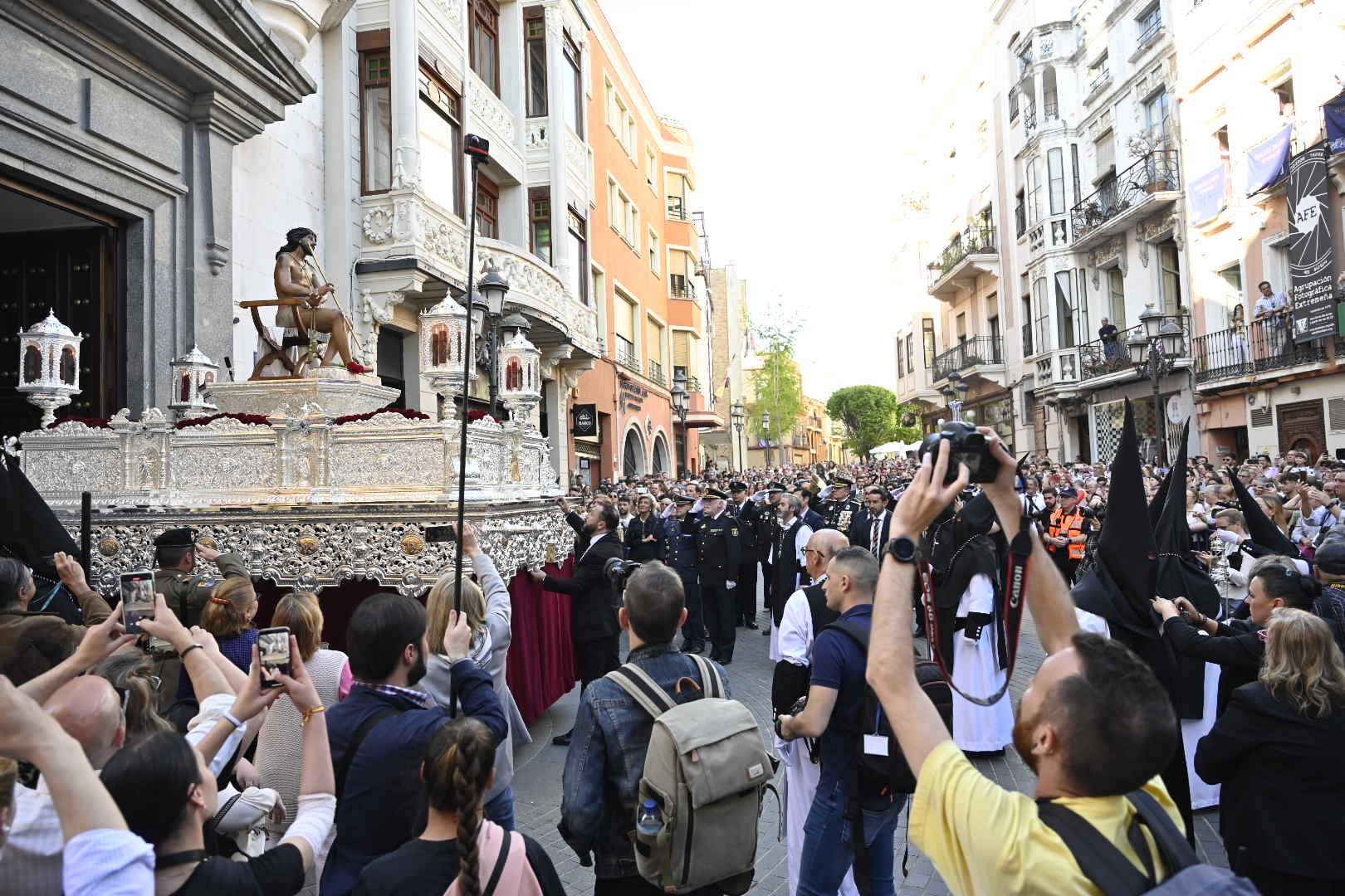 Las mejores imágenes del Jueves Santo en Badajoz