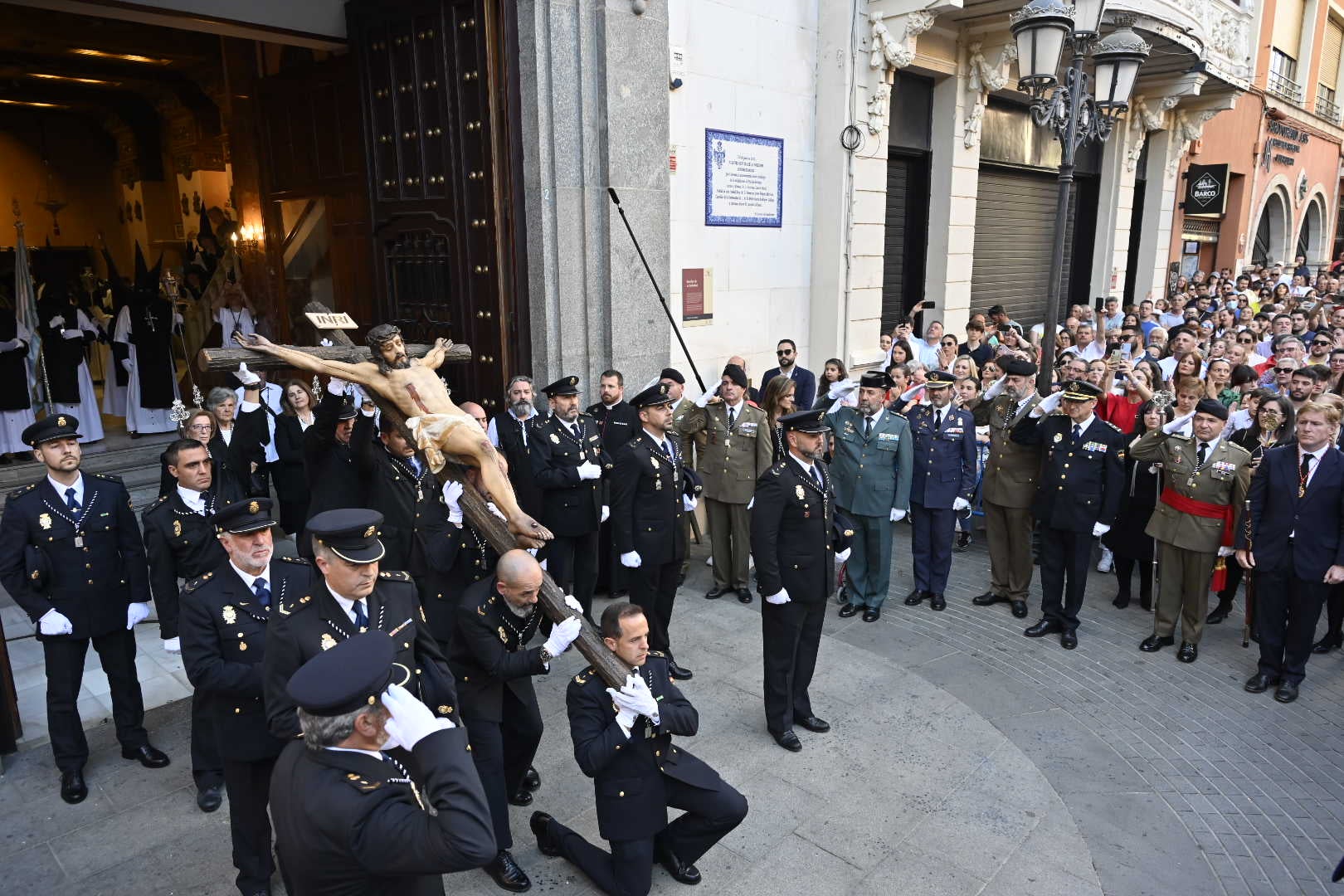 Las mejores imágenes del Jueves Santo en Badajoz