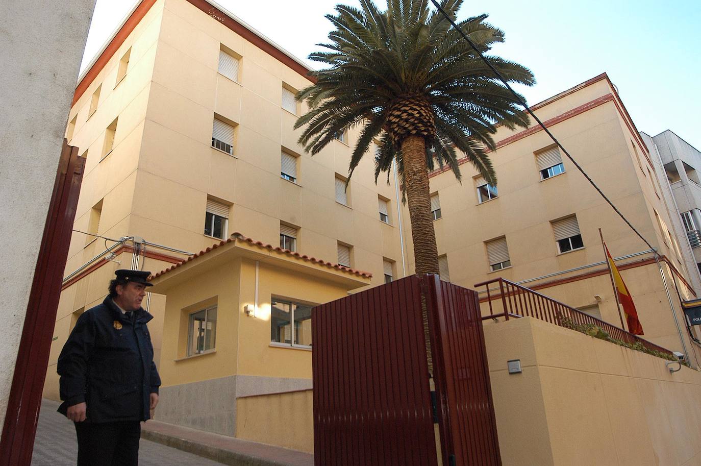 Antigua Comisaria del Cuerpo Nacional de Policía que estaba en la parte trasera del Gobierno Civil, hoy Subdelegación del Gobierno en Cáceres.