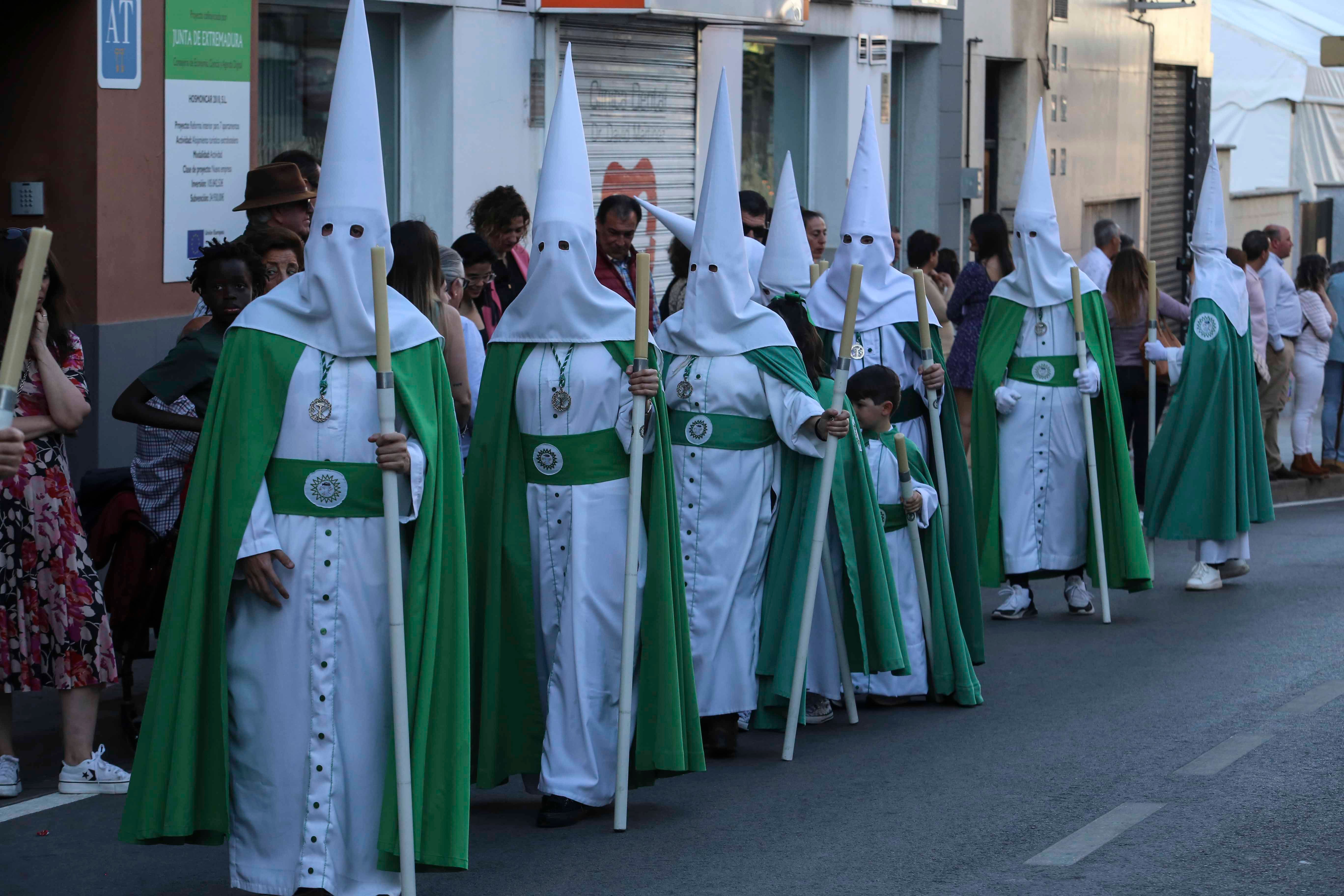 Procesión de la Cofradía Ferroviaria del Descendimiento, Santísima Virgen de las Angustias y Nuestra Señora de la Esperanza