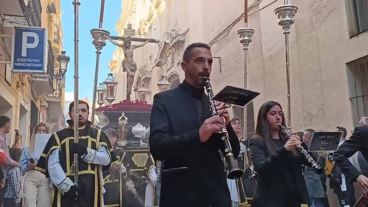 Procesión de la Hermandad y Cofradía de la Santa Vera Cruz, Santísimo Cristo del Amor y Nuestra Señora de la Consolación en Badajoz