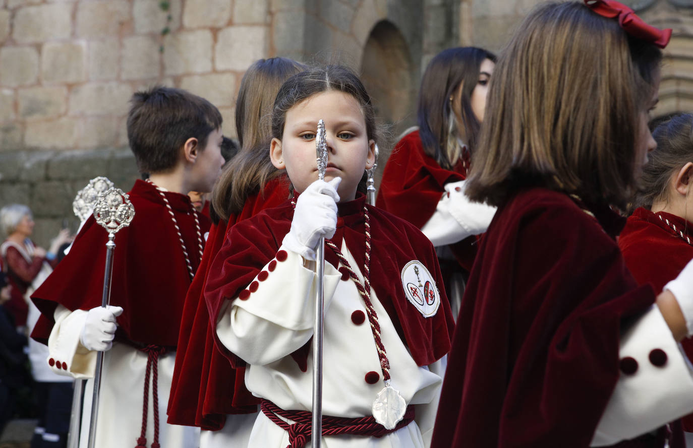 Procesión de la cofradía de la Sagrada Cena