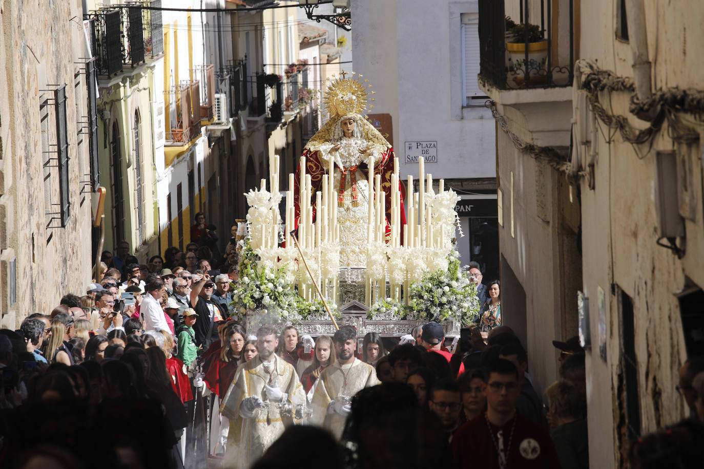 Procesión de la cofradía de la Sagrada Cena