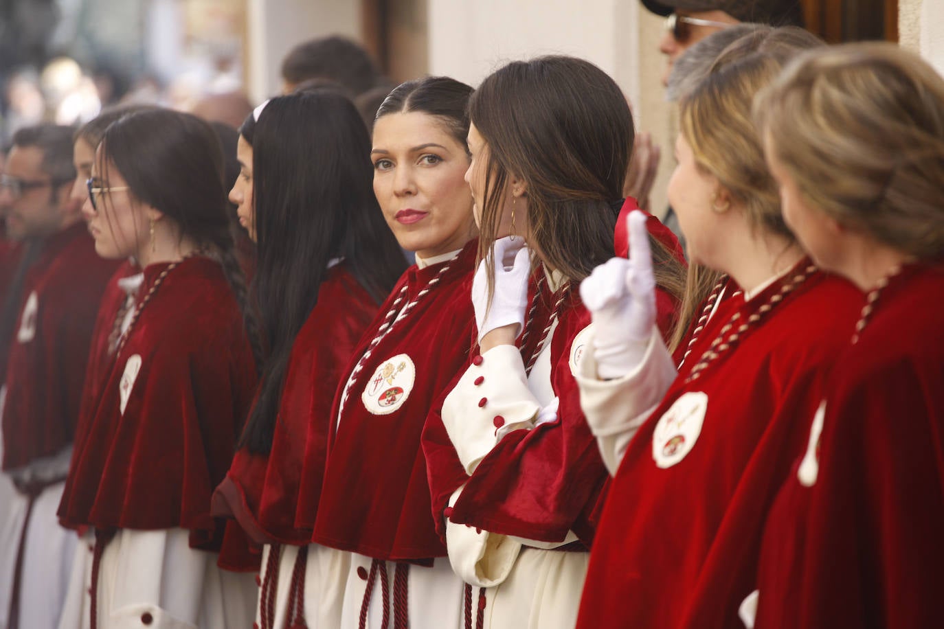 Procesión de la cofradía de la Sagrada Cena