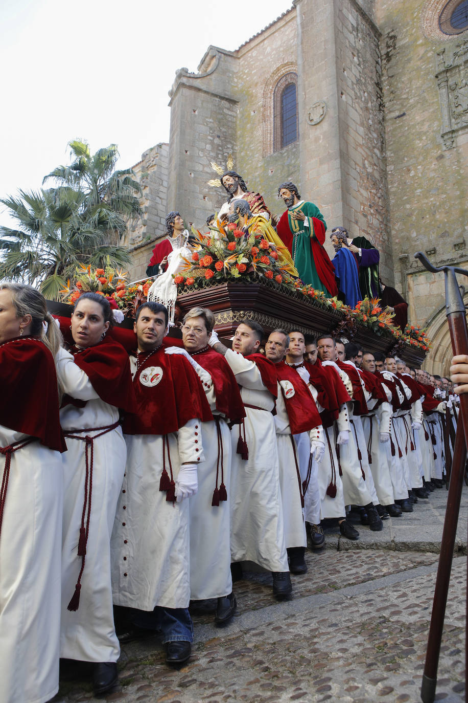 Procesión de la cofradía de la Sagrada Cena