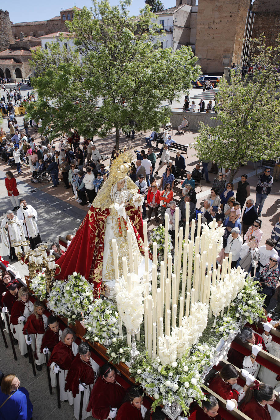 Procesión de la cofradía de la Sagrada Cena