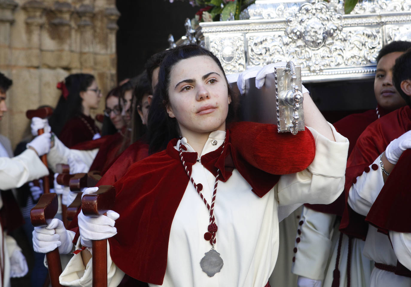 Procesión de la cofradía de la Sagrada Cena