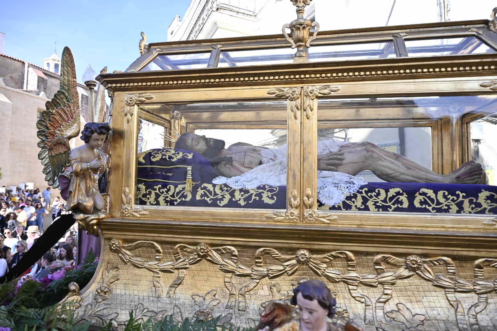 La procesión del Santo Entierro en Badajoz