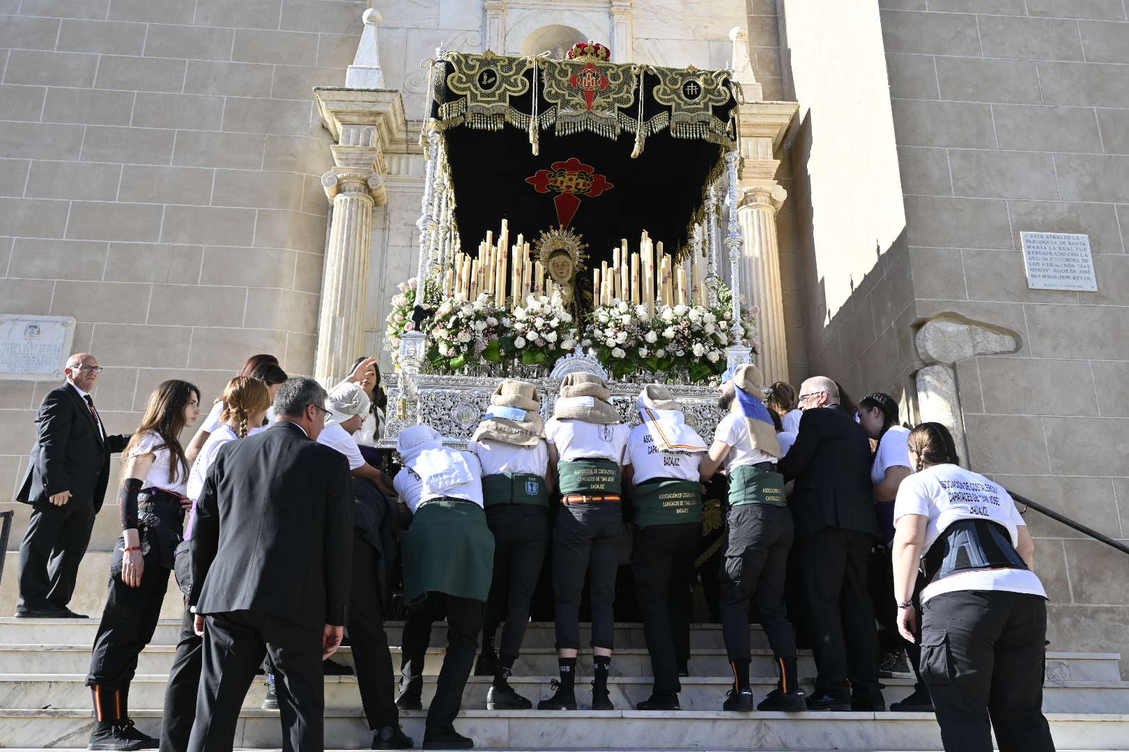 La procesión del Santo Entierro en Badajoz