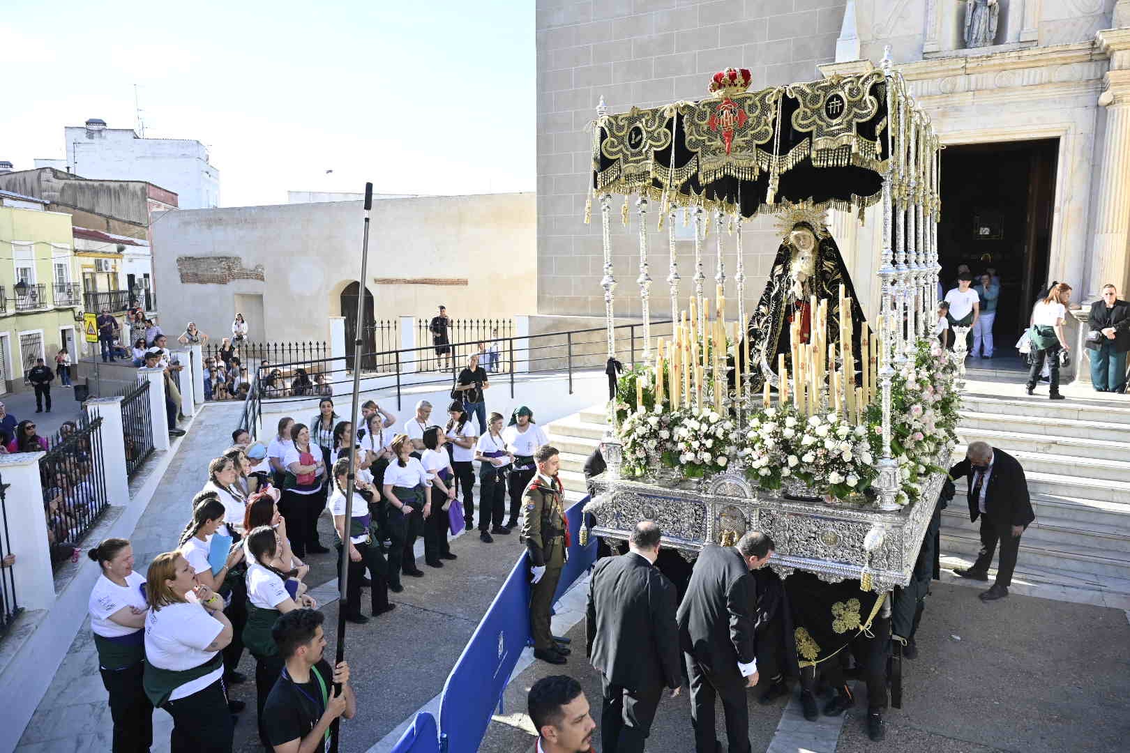 La procesión del Santo Entierro en Badajoz