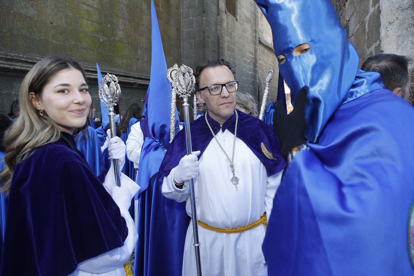 Pasos: Nuestro Padre Jesús de la Expiración de la Arguijuela y Nuestra Madre y Señora de Gracia y Esperanza. Cofradía: Ilustre Hermandad de Penitencia y Cofradía de Nazarenos de Nuestro Padre Jesús de la Expiración de la Arguijuela y Nuestra Madre y Señora de Gracia y Esperanza.