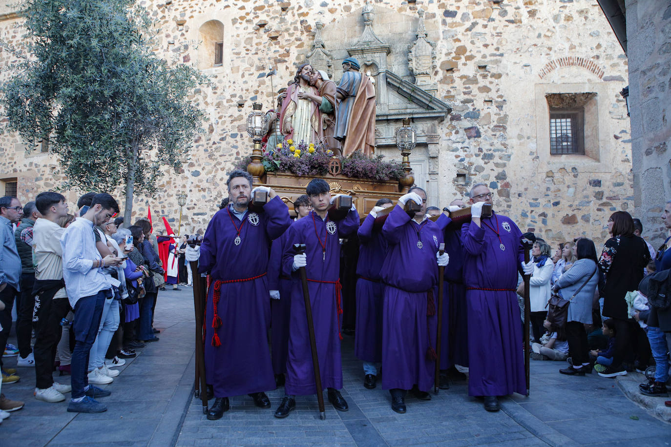 Pasos: Oración en el Huerto, Beso de Judas, La Flagelación, Cristo de la Salud y de la Expiración y Dolorosa de la Cruz Cofradía: Ilustre y Real Cofradía de la Santa y Vera Cruz