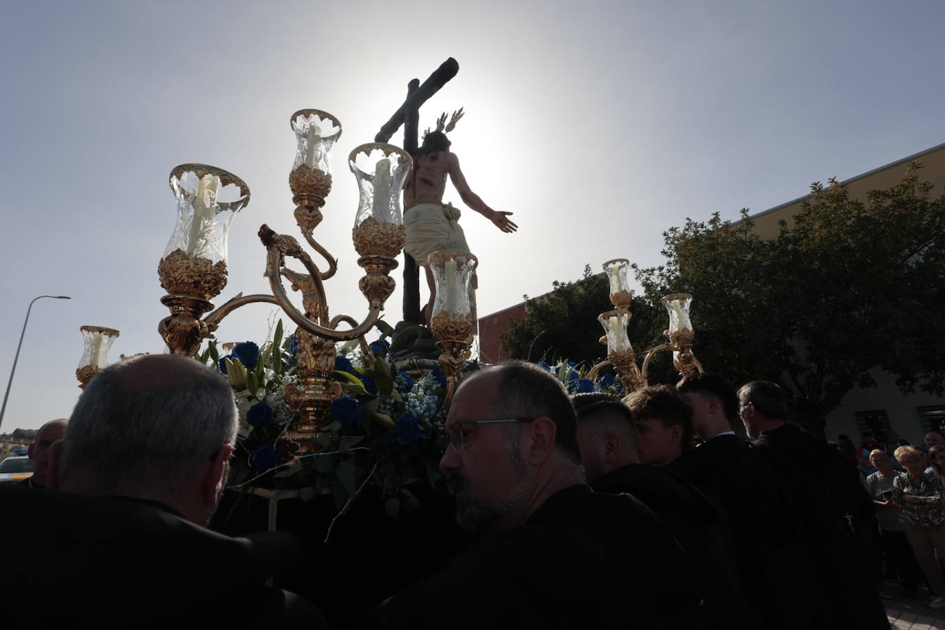 Procesión del Santísimo Cristo de la Victoria y Nuestra Señora del Rosario. Cofradía dominicana del Santísimo Cristo de la Victoria.