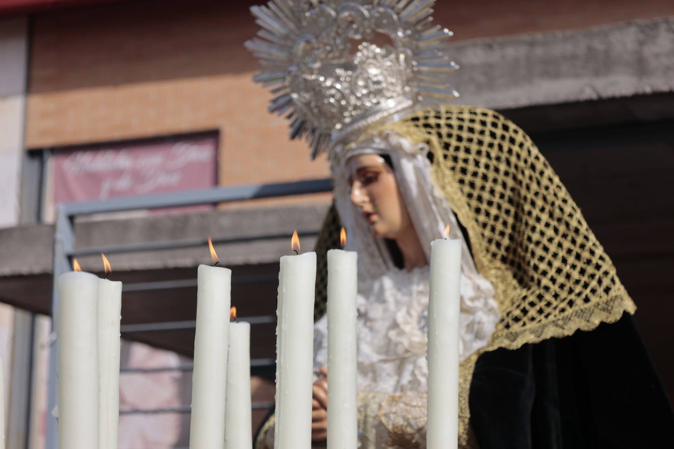 Procesión del Santísimo Cristo de la Victoria y Nuestra Señora del Rosario. Cofradía dominicana del Santísimo Cristo de la Victoria.