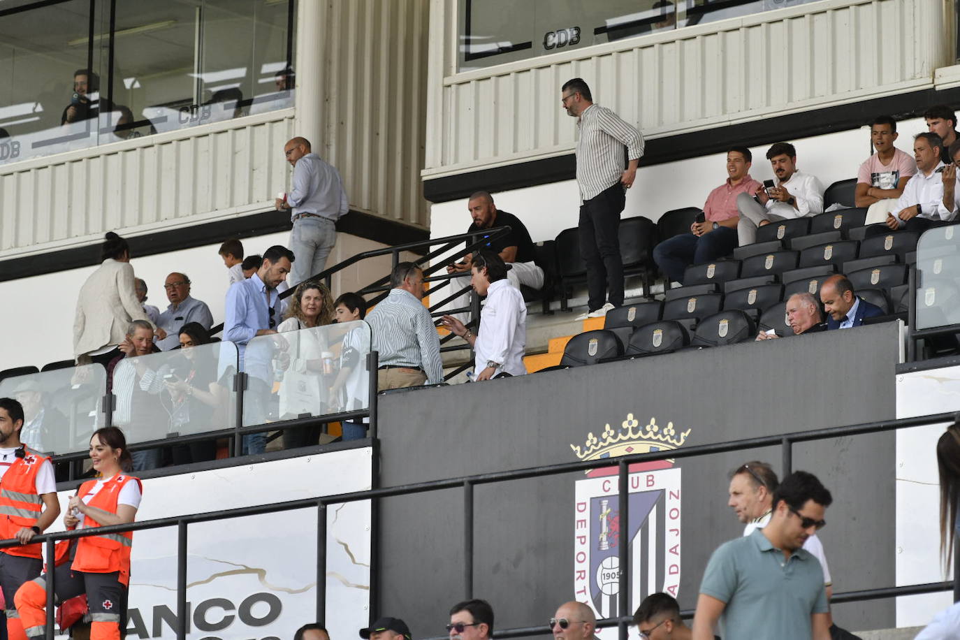 Imágenes del partido entre el CD Badajoz y el R. Madrid Castilla