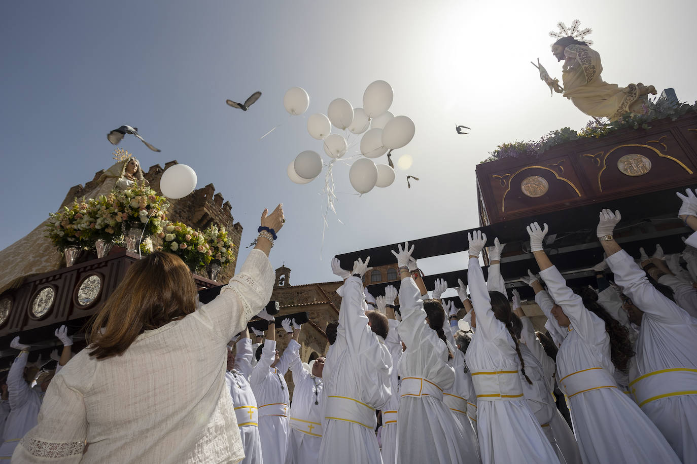 Domingo de Resurrección apoteósico en Cáceres