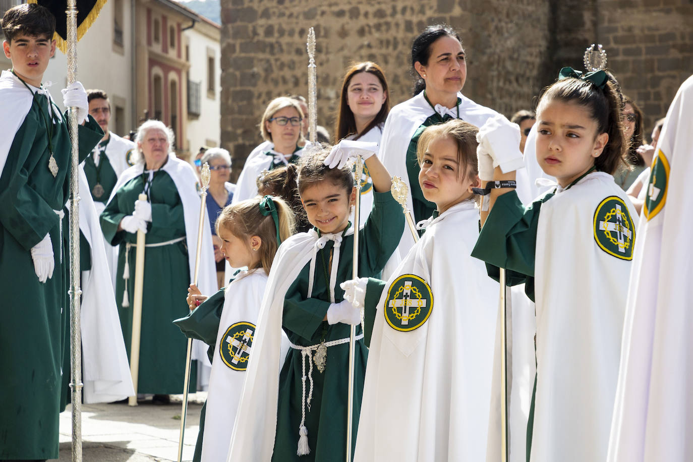 El Domingo de Resurrección placentino, en imágenes