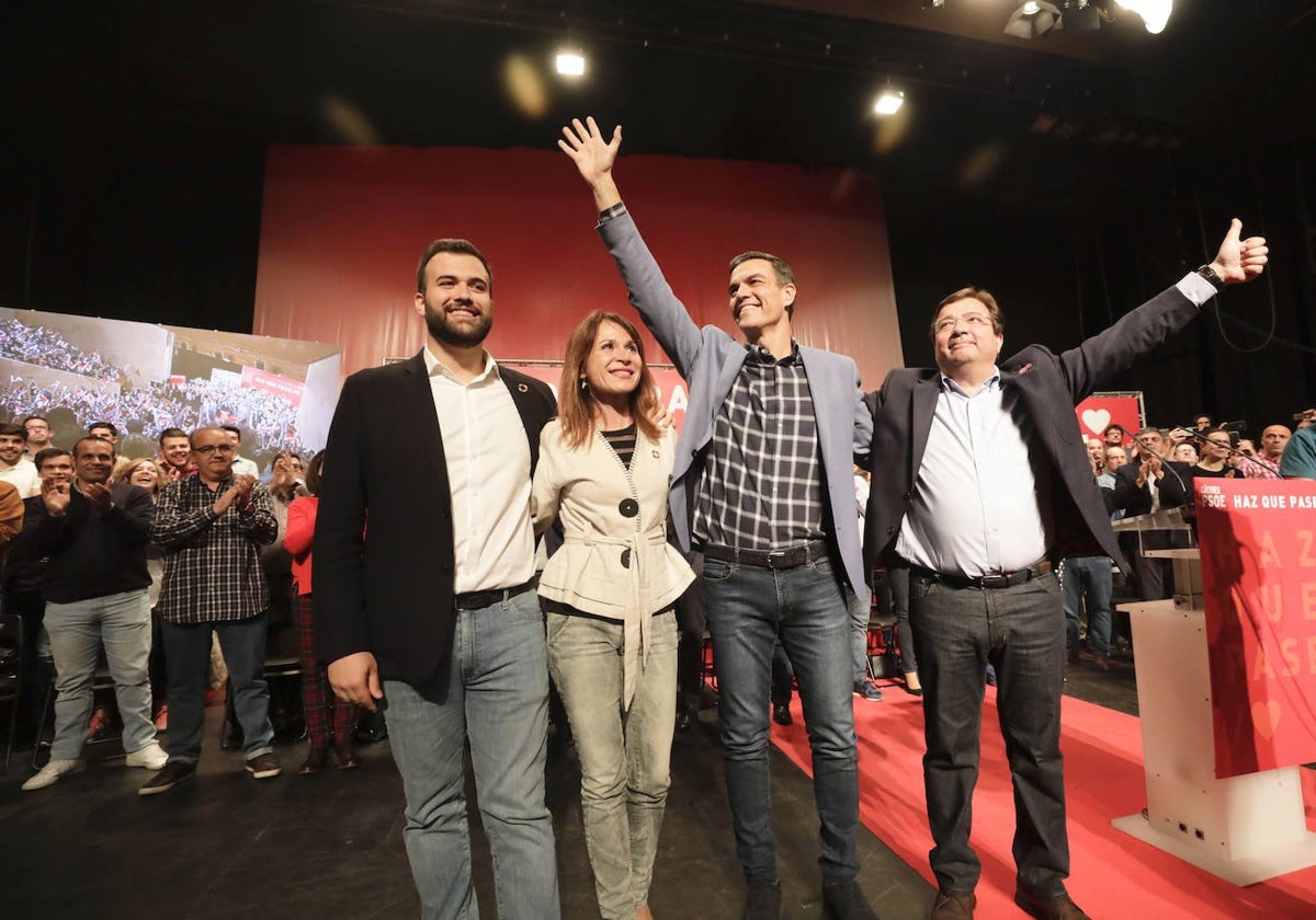 Presentación de la candidatura local del PSOE en 2019.