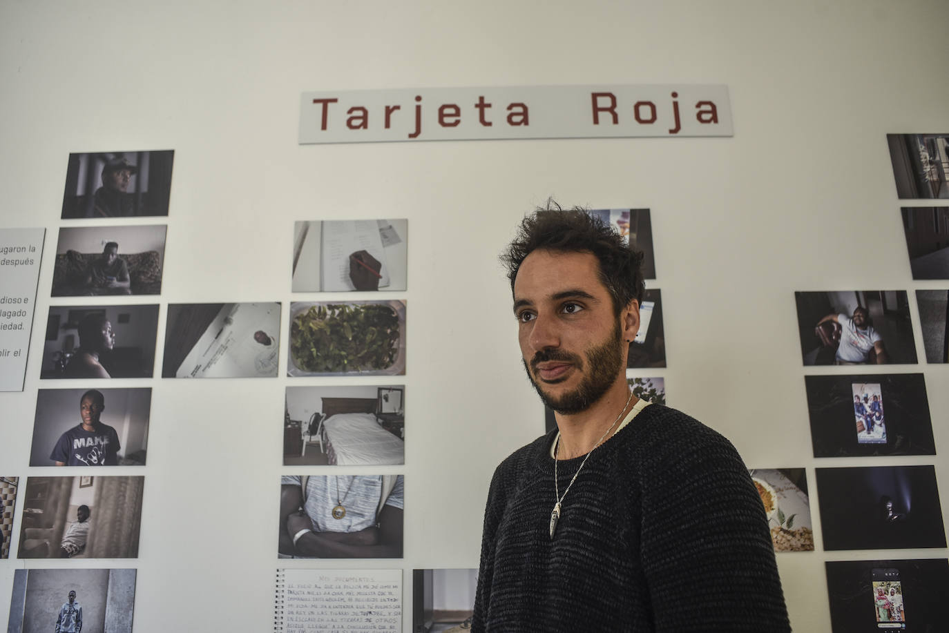 Exposición de Roberto Palomo.