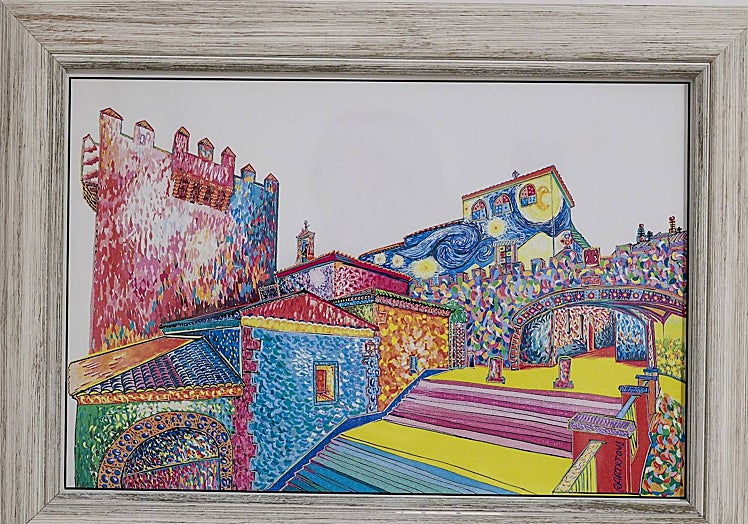 La obra de autor desconocido que se ha vendido por 100 euros.