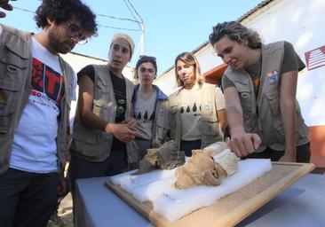 Hallados en Extremadura los primeros rostros humanos de la cultura tartésica