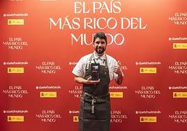 El extremeño Josemi Martínez gana el premio 'Tapa Alimentos de España'