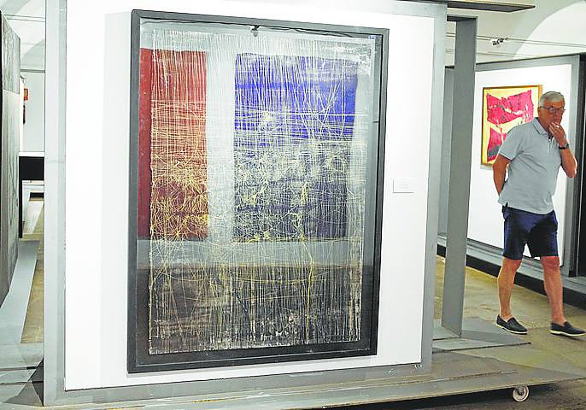 Exposición 'Territorio abstracto', en la Casa de los Caballos.