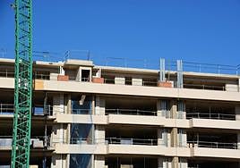 Edificio en construcción.