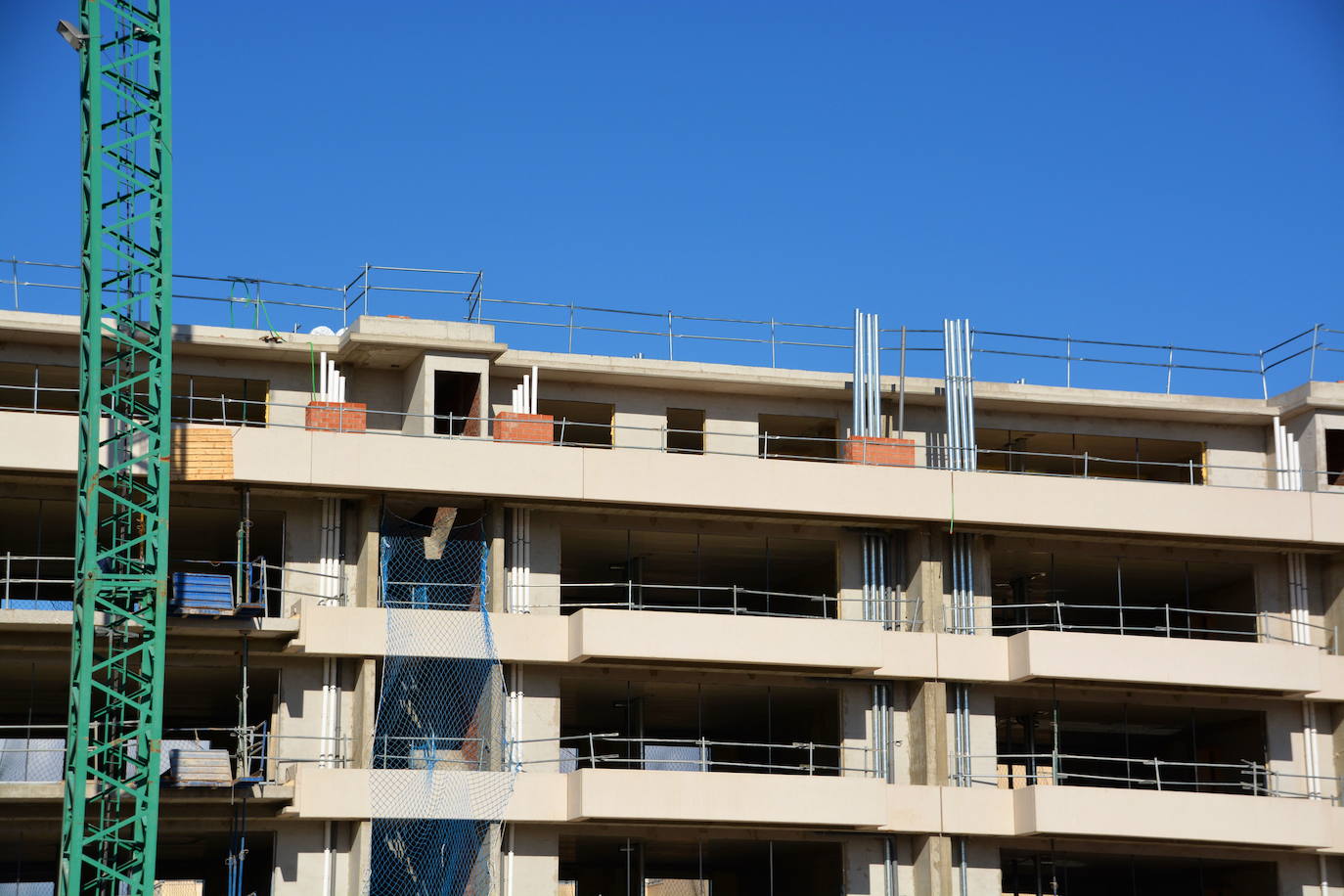 Edificio en construcción.