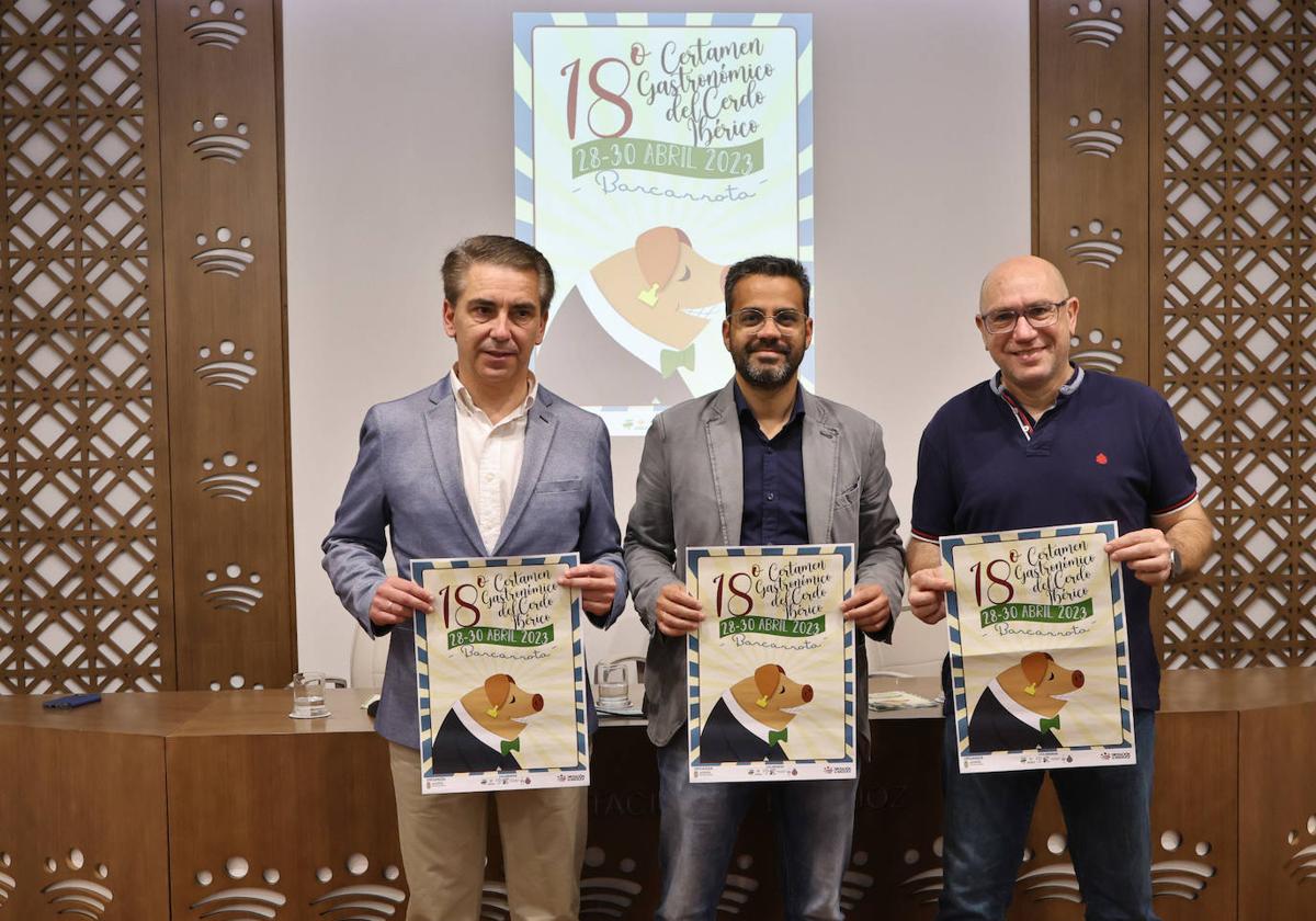 Presentación del Certamen Gastronómico del Cerdo Ibérico.