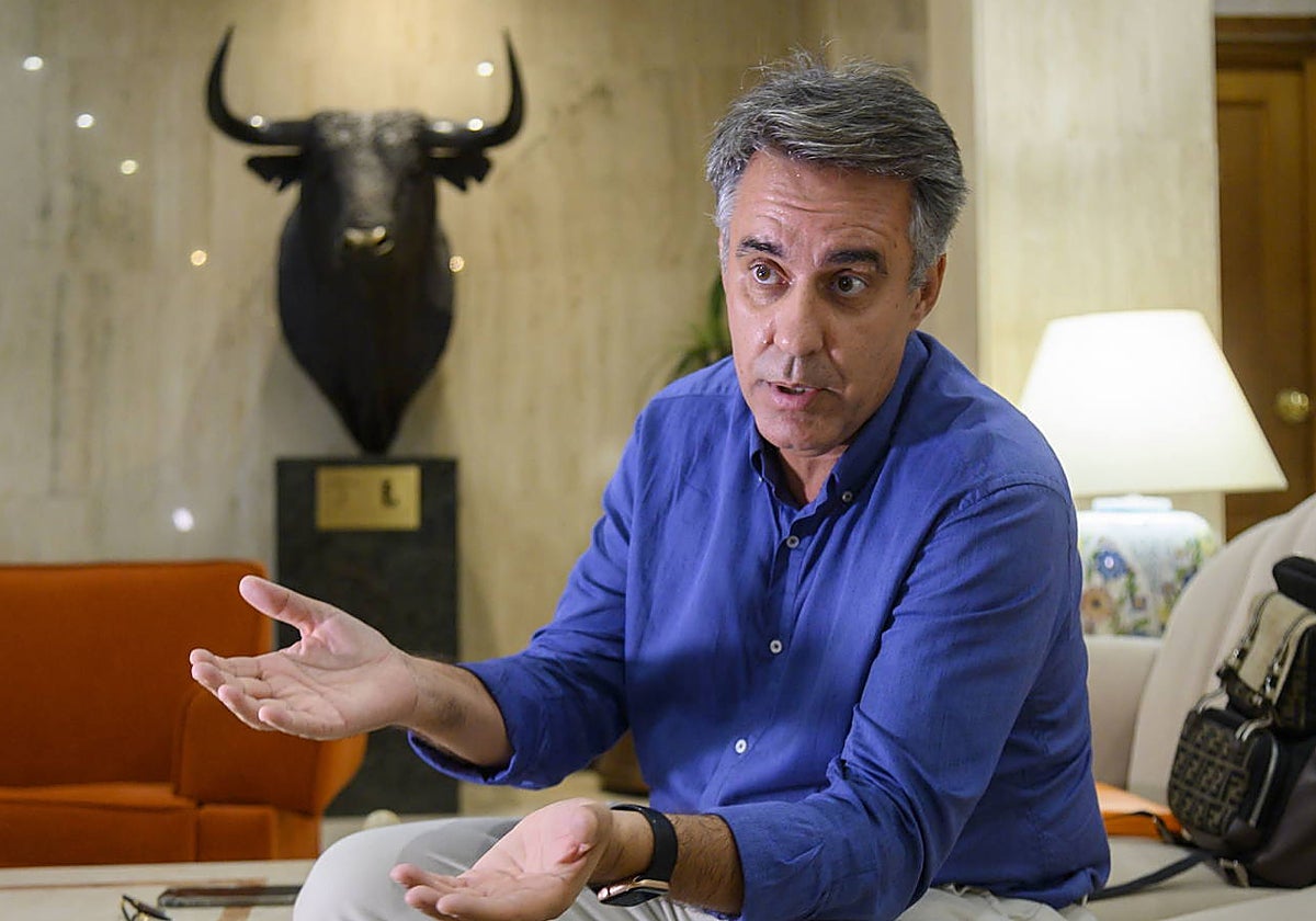 Parra en la entrevista que concedió a HOY tras salir de la cárcel.