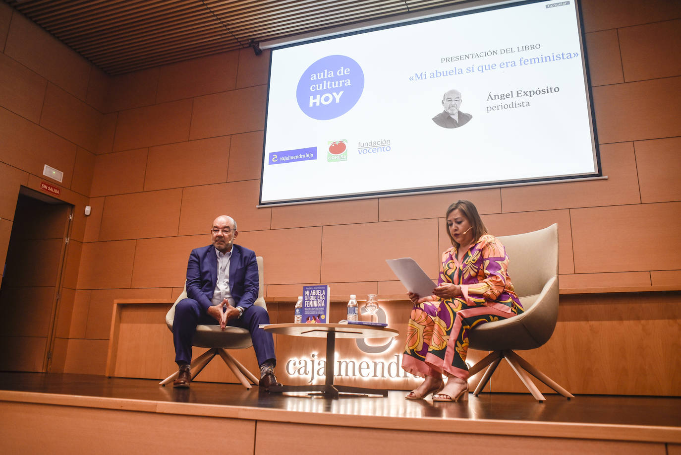 Ángel Expósito en el Aula de Cultura HOY