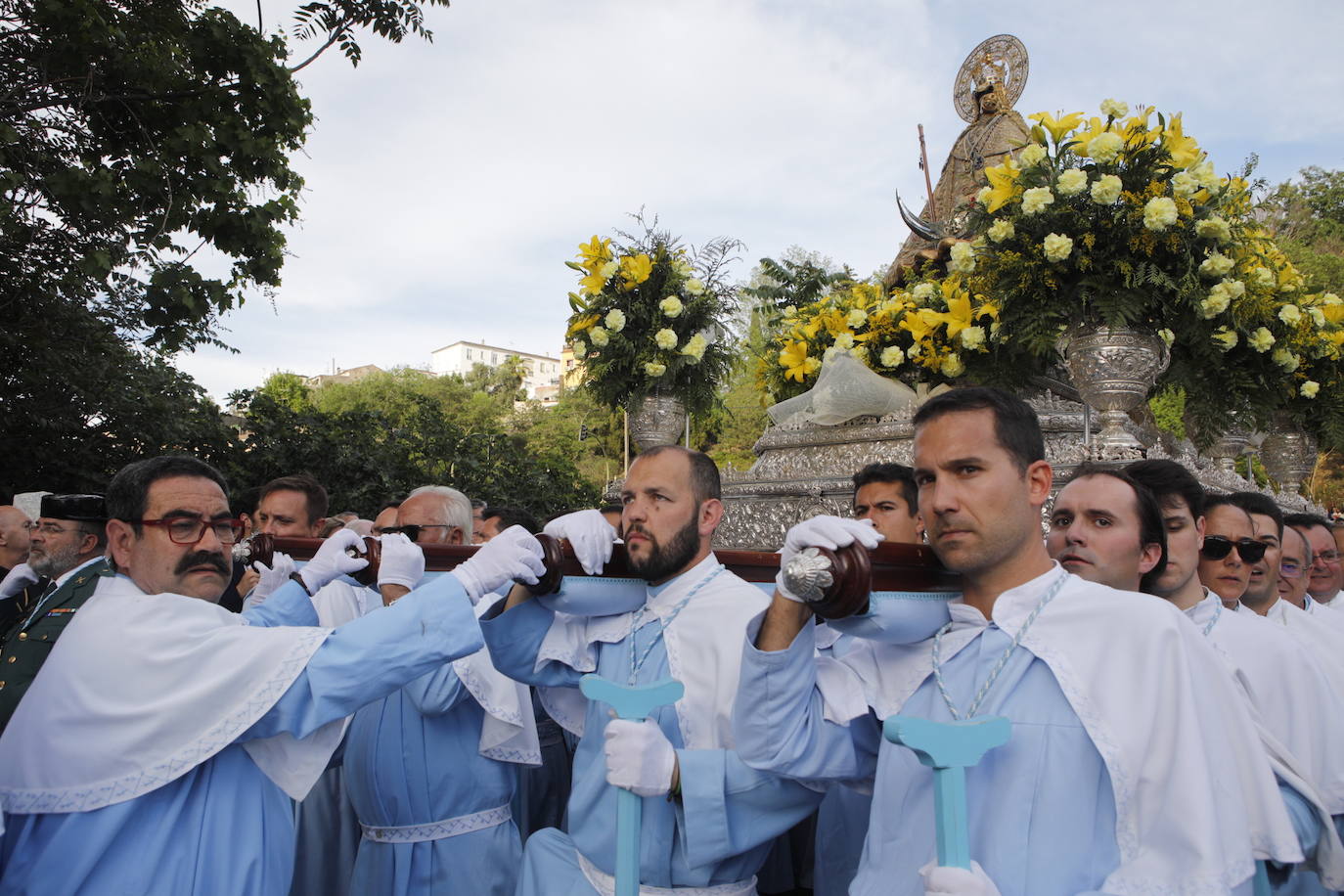 Las mejores imágenes de la bajada de la patrona de Cáceres