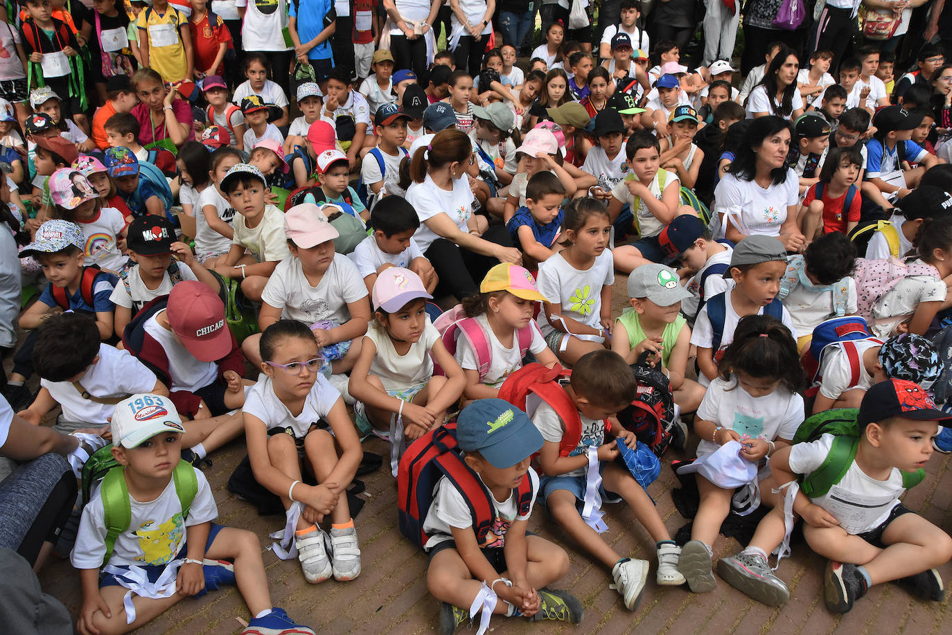 Imágenes de la ruta solidaria.