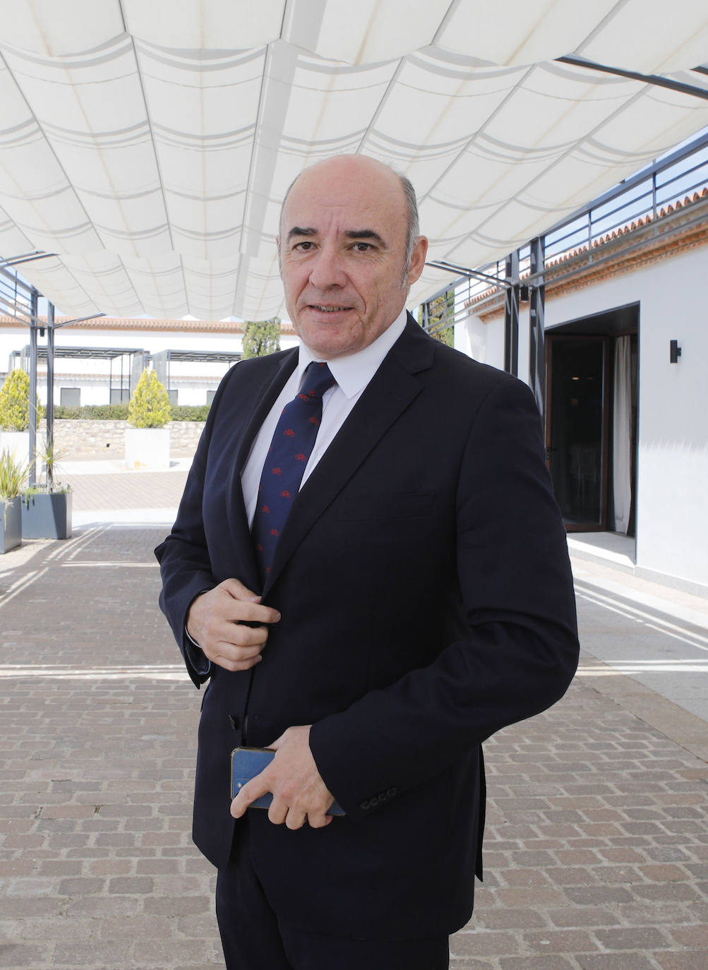 Mariano García, presidente de la Cámara Comercio de Badajoz