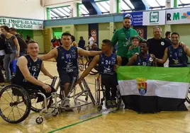 Equipo del Mideba que se proclamó campeón de la Euroliga 2 en Italia en 2019.