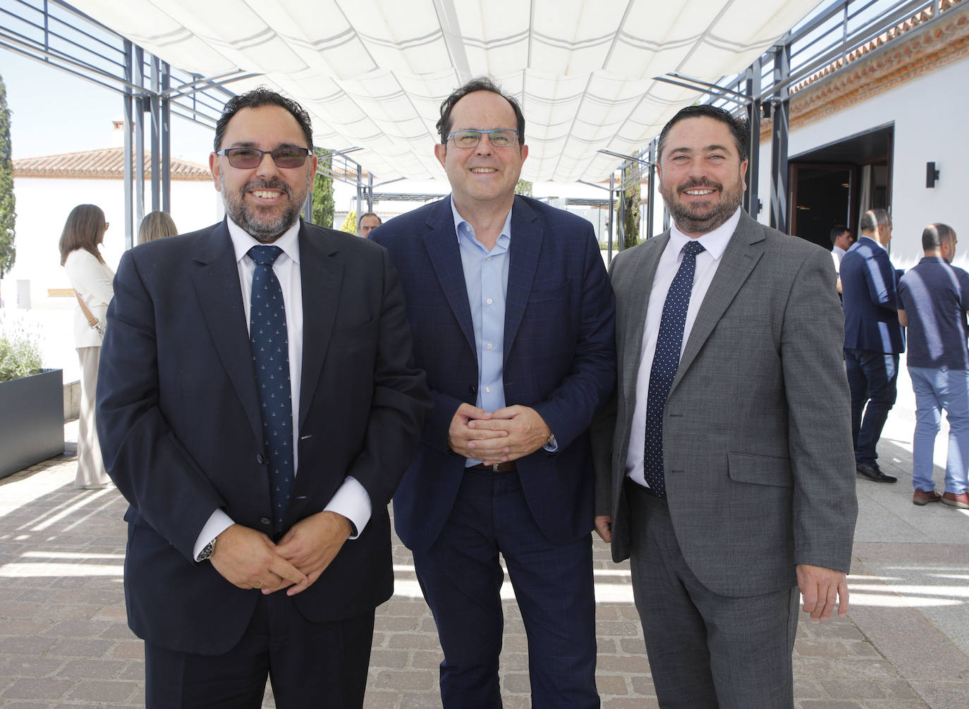 Alfonso Serrano, Lorenzo Ballester y Raúl Iglesia