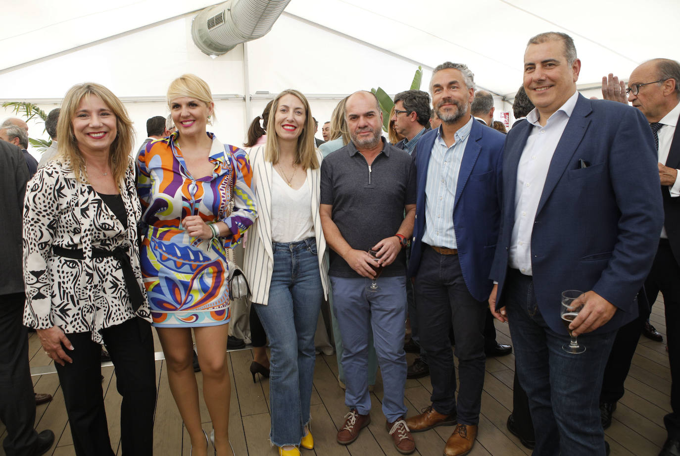 Cristina Teniente, Elena Manzano, María Guardiola, FernandoSánchez Figueroa , Raúl Preciado y Álvaro Castro