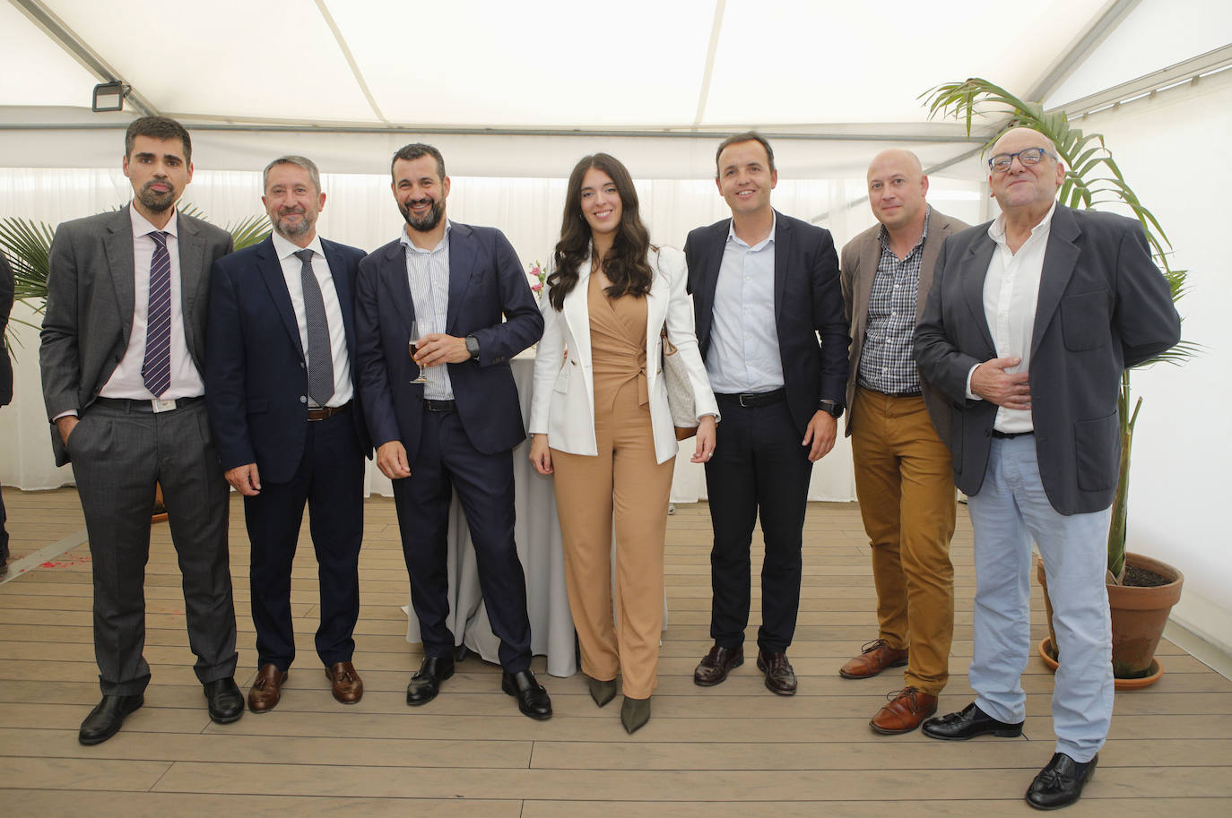 Luis Javier Polo, Ignacio Barros, Manuel Granados, María González, Benito Polo, Julián Martín y Gerardo Alonso