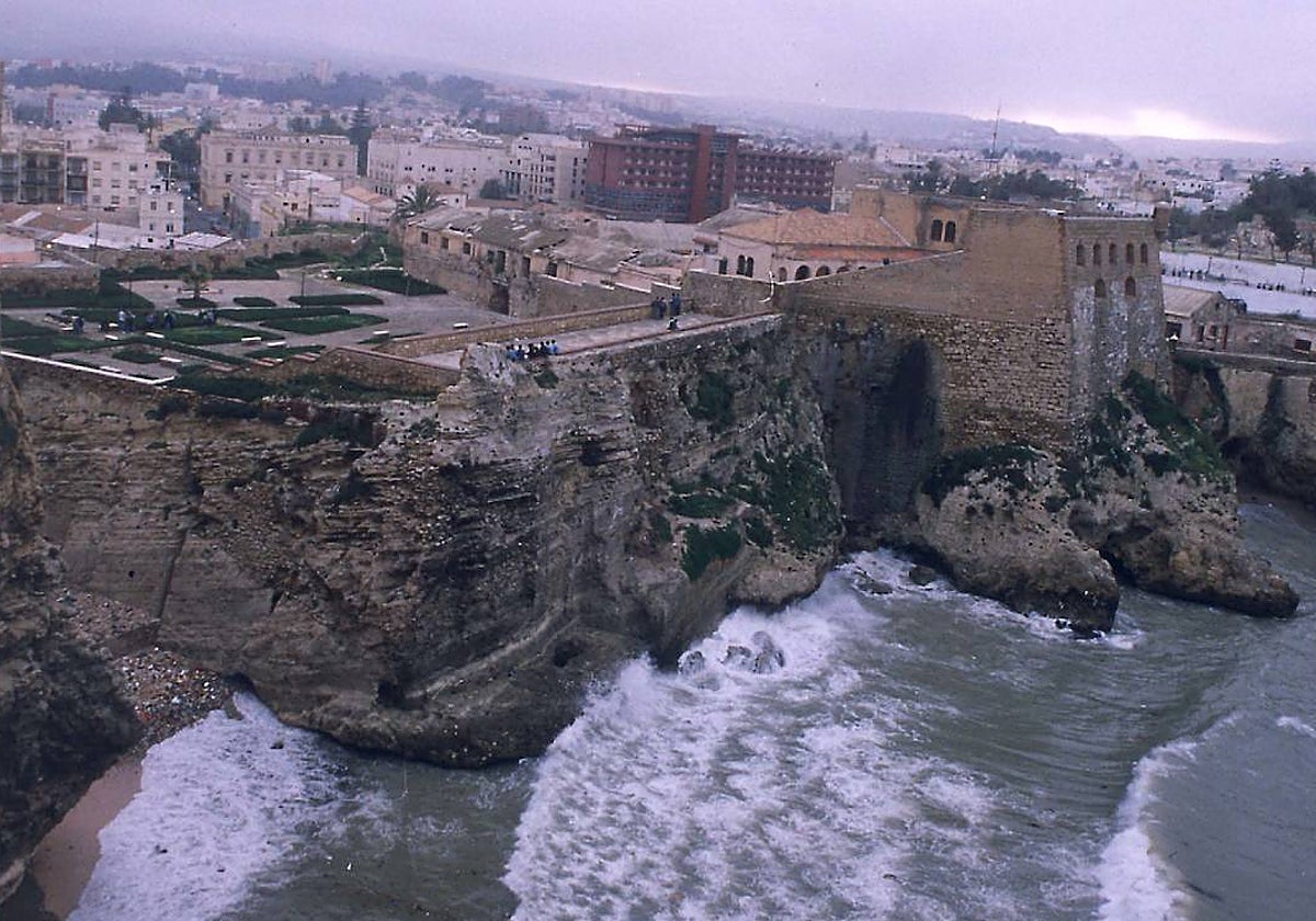 Vista de Melilla donde estaba la cárcel.