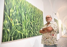 Ramón de Arcos en la inauguración de 'Fotosíntesis'