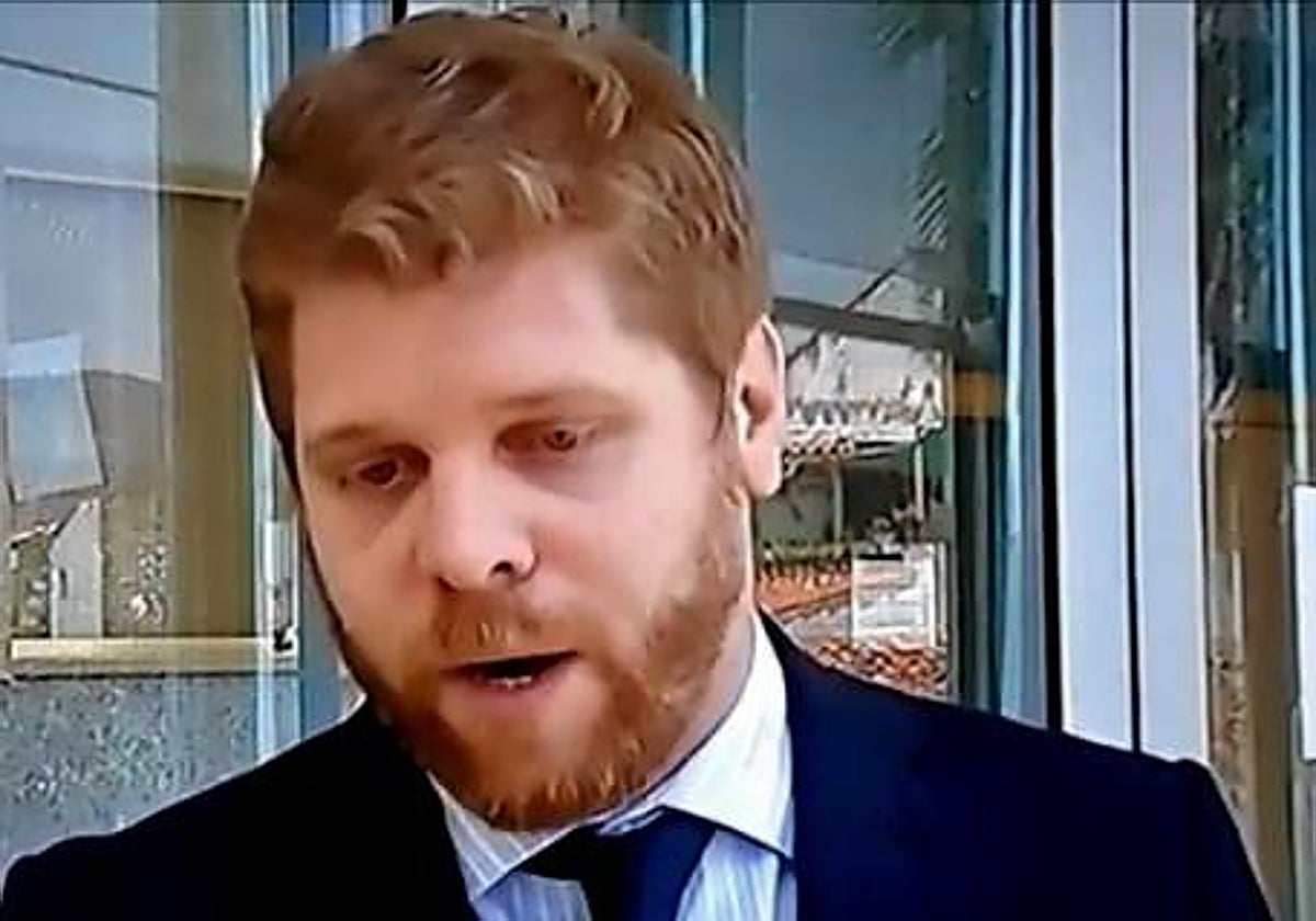 Carlos Jesús Tovar, abogado de la víctima.