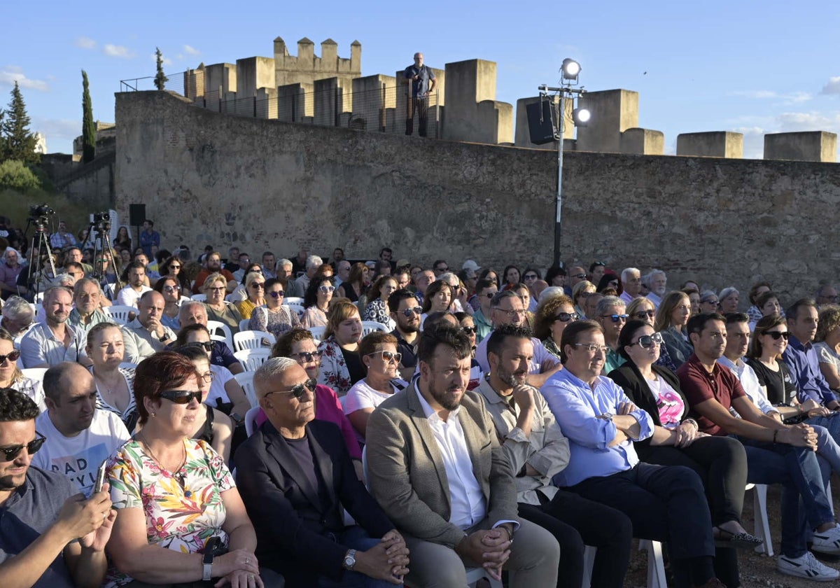 Presentación de la candidatura municipal del PSOE el pasado jueves.